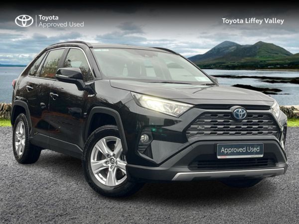 Toyota RAV4 SUV, Petrol Hybrid, 2021, Black