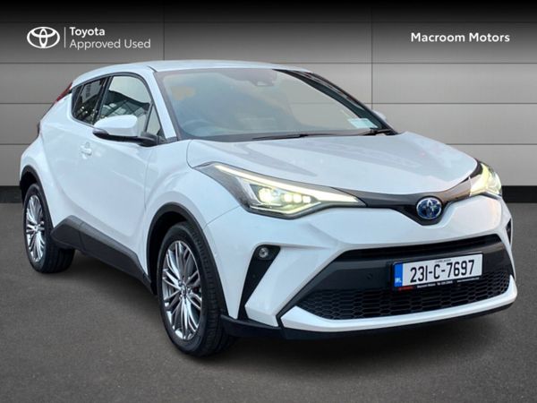 Toyota C-HR SUV, Petrol Hybrid, 2023, White