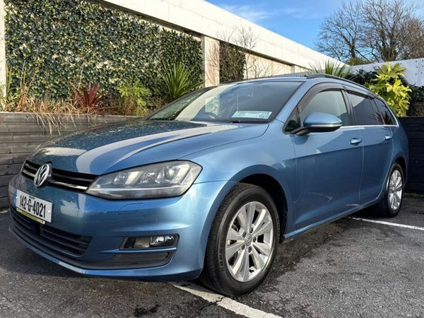 Volkswagen Golf Estate, Petrol, 2014, Blue