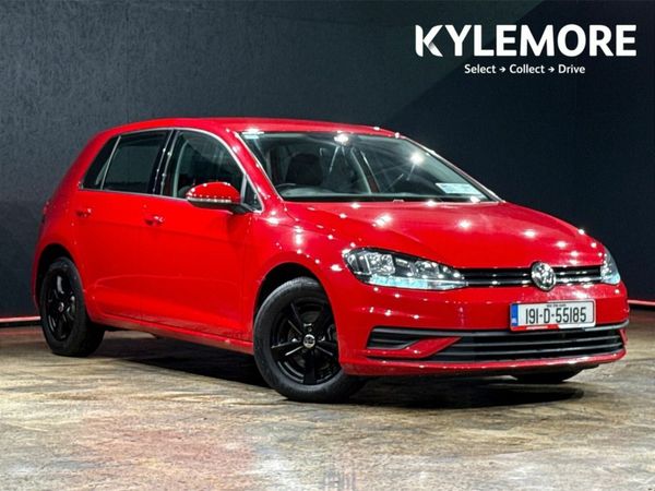 Volkswagen Golf Hatchback, Petrol, 2019, Red