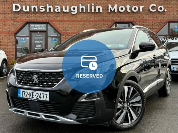 Peugeot 3008 Hatchback, Diesel, 2017, Black