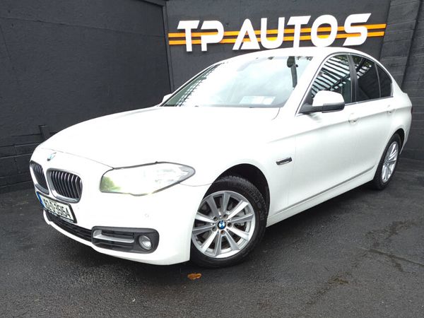 BMW 5-Series Saloon, Diesel, 2016, White