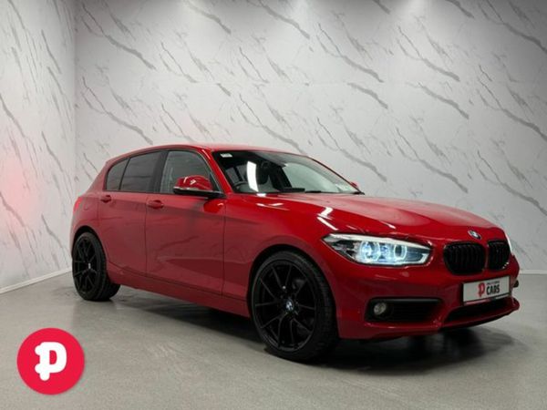 BMW 1-Series Hatchback, Petrol, 2016, Red