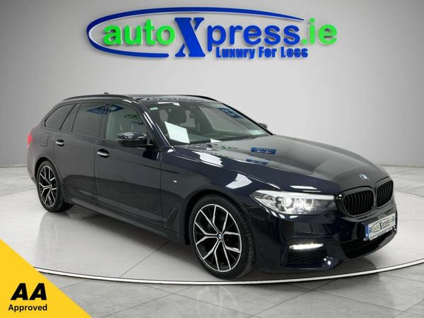 BMW 5-Series Estate, Diesel, 2018, Black