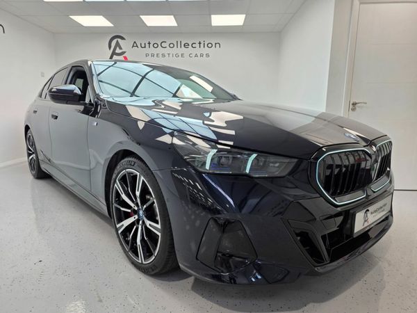 BMW 5-Series Saloon, Petrol Plug-in Hybrid, 2024, Black