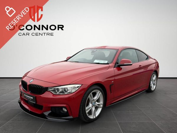 BMW 4-Series Coupe, Petrol, 2016, Red