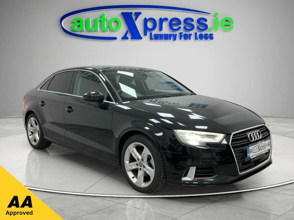 Audi A3 Saloon, Petrol, 2017, Black