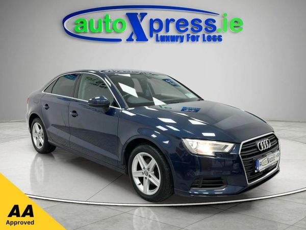 Audi A3 Saloon, Petrol, 2017, Blue