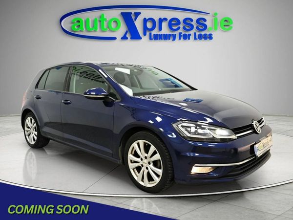 Volkswagen Golf Hatchback, Petrol, 2018, Blue