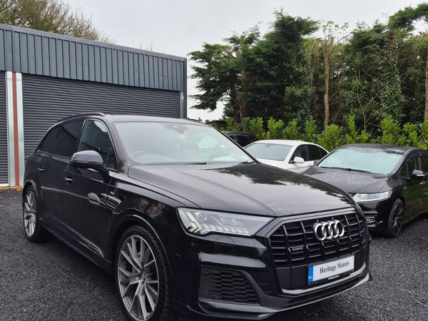 Audi Q7 SUV, Petrol Plug-in Hybrid, 2020, Black