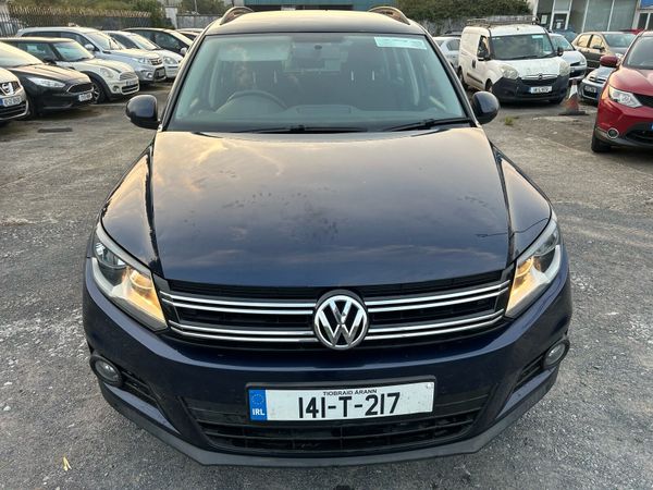 Volkswagen Tiguan SUV, Diesel, 2014, Blue