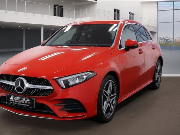 Mercedes-Benz A-Class Hatchback, Diesel, 2019, Red