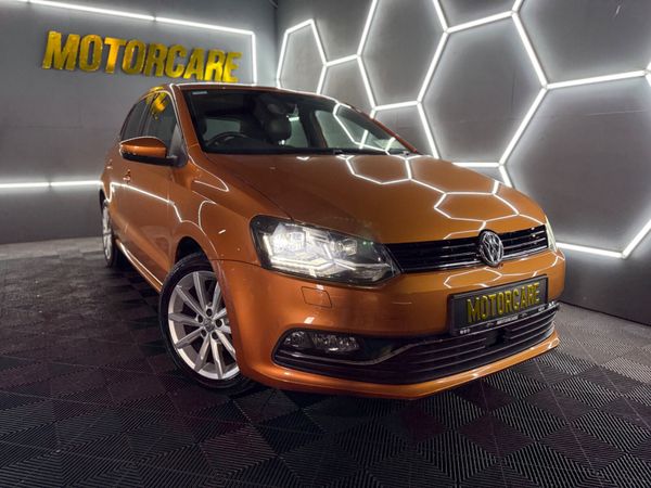 Volkswagen Polo Hatchback, Petrol, 2017, Orange