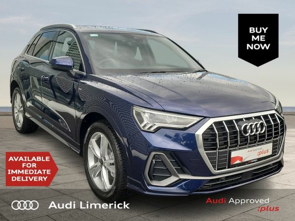 Audi Q3 SUV, Petrol Plug-in Hybrid, 2024, Blue