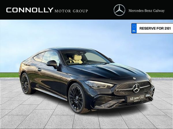 Mercedes-Benz CLE Coupe, Diesel, 2026, Black