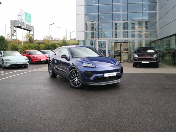 Porsche Macan SUV, Electric, 2025, Blue