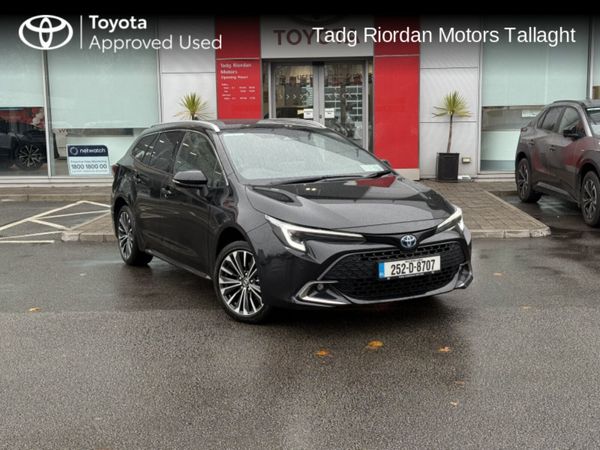 Toyota Corolla Estate, Petrol Hybrid, 2025, Black