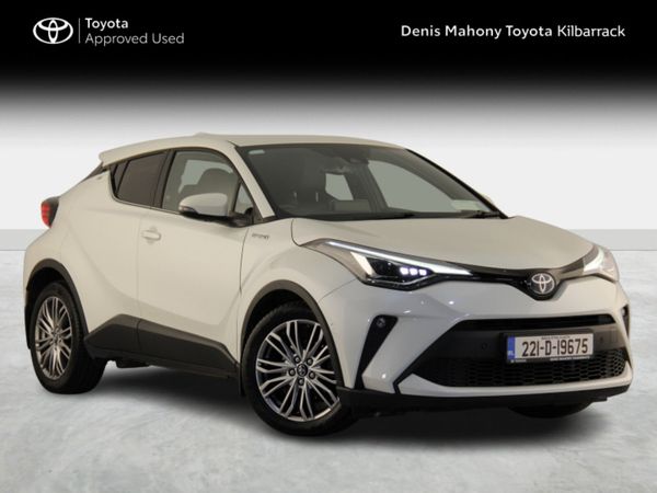 Toyota C-HR SUV, Petrol Hybrid, 2022, White