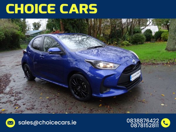 Toyota Yaris Hatchback, Petrol Hybrid, 2021, Blue