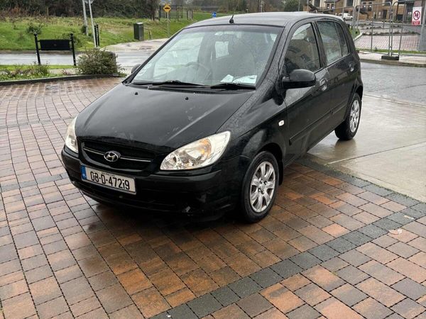 Hyundai Getz Hatchback, Petrol, 2008, Black