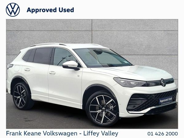 Volkswagen Tiguan SUV, Petrol Hybrid, 2025, White