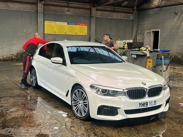 BMW 5-Series Saloon, Diesel, 2019, White