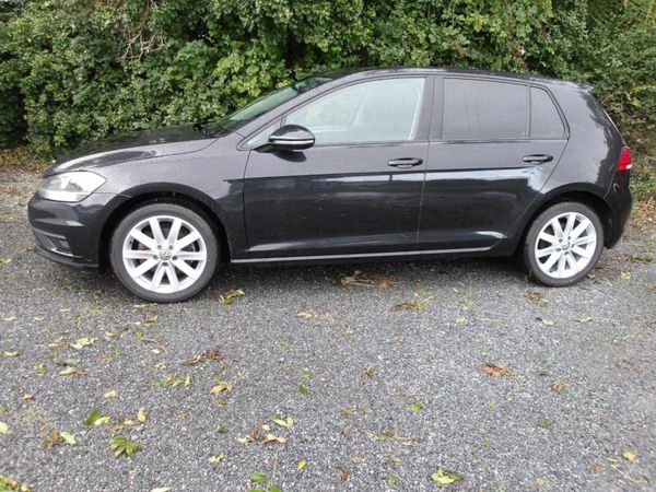 Volkswagen Golf Hatchback, Diesel, 2019, Black