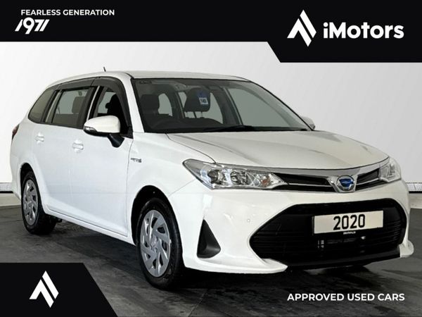 Toyota Corolla Estate, Petrol Hybrid, 2020, White