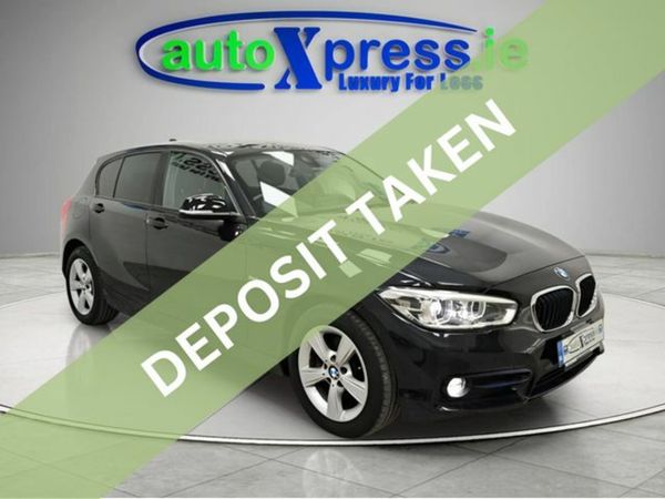 BMW 1-Series Hatchback, Diesel, 2017, Black