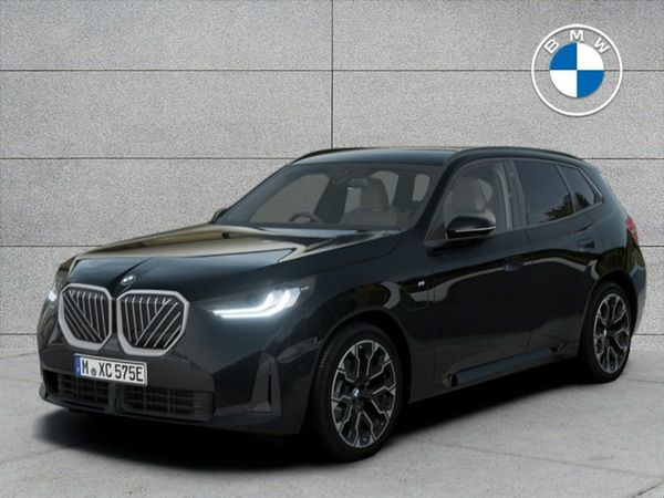 BMW X3 SUV, Petrol Plug-in Hybrid, 2026, Black