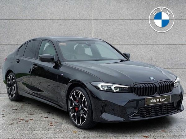 BMW 3-Series Saloon, Petrol Plug-in Hybrid, 2026, Black