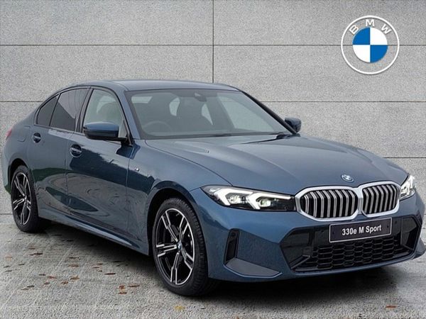 BMW 3-Series Saloon, Petrol Plug-in Hybrid, 2026, Blue