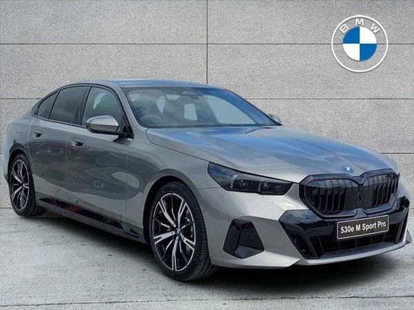 BMW 5-Series Saloon, Petrol Plug-in Hybrid, 2026, Grey