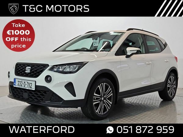 SEAT Arona SUV, Petrol, 2023, White