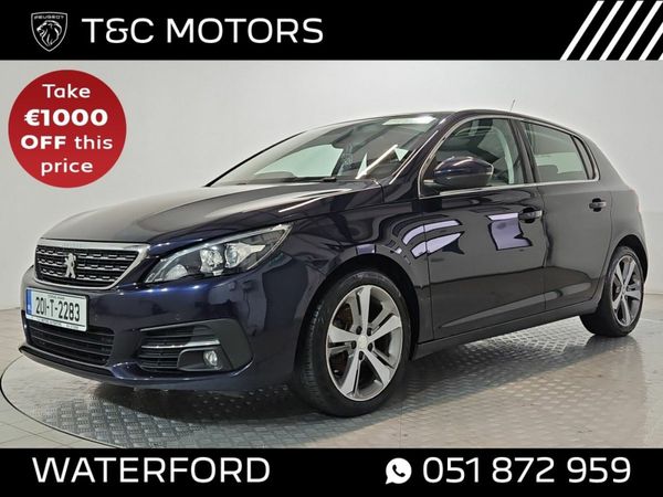 Peugeot 308 Hatchback, Diesel, 2020, Blue