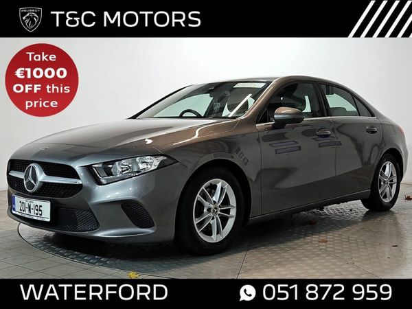 Mercedes-Benz A-Class Saloon, Petrol, 2020, Grey