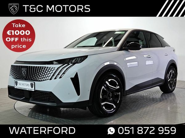 Peugeot 3008 SUV, Electric, 2025, White