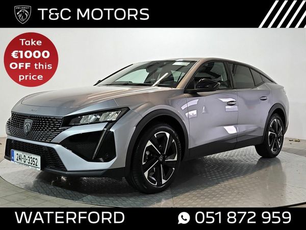 Peugeot 408 Hatchback, Petrol, 2024, Grey