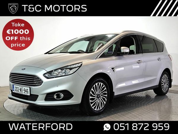 Ford S-Max MPV, Diesel, 2020, Grey