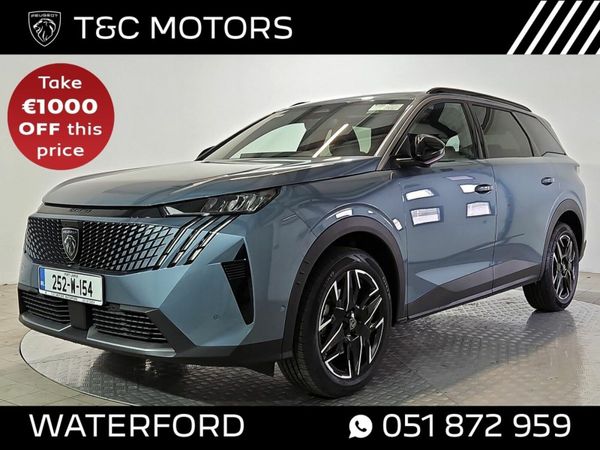 Peugeot 5008 SUV, Petrol, 2025, Blue