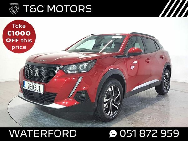 Peugeot 2008 SUV, Petrol, 2021, Red