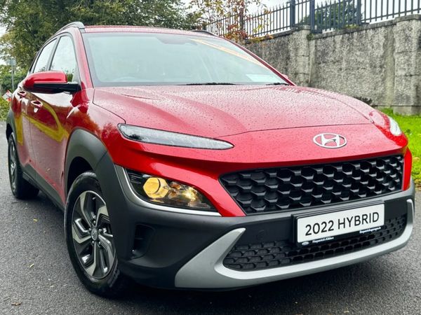 Hyundai KONA Hatchback, Petrol Hybrid, 2022, Red
