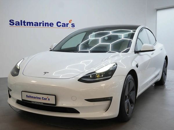 Tesla Model 3 Saloon, Electric, 2021, White