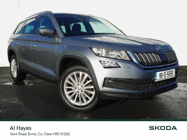 Skoda Kodiaq SUV, Diesel, 2018, Grey