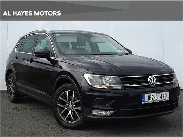 Volkswagen Tiguan SUV, Diesel, 2016, Black