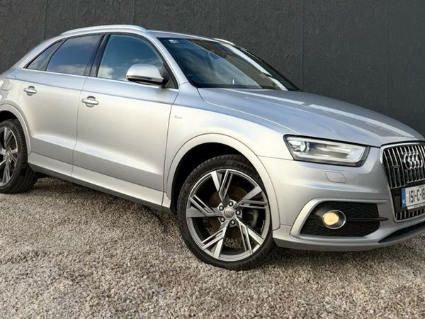 Audi Q3 SUV, Petrol, 2015, Silver