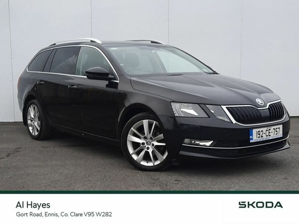 Skoda Octavia Estate, Diesel, 2019, Black