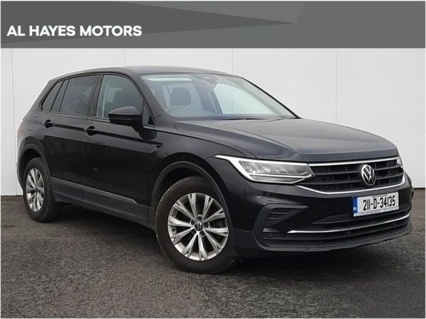 Volkswagen Tiguan SUV, Diesel, 2021, Black