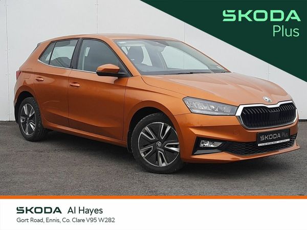 Skoda Fabia Hatchback, Petrol, 2022, Orange