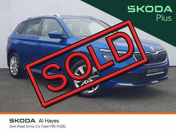 Skoda Kamiq SUV, Petrol, 2024, Blue